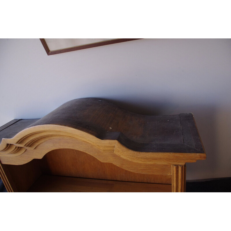 Vintage Wooden shelf on the wall