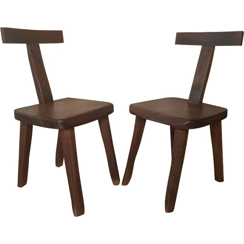 Pair of vintage chairs by Olavi Hanninen 1920s