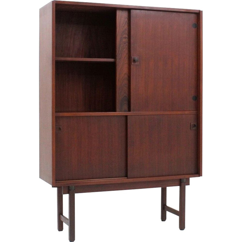 Vintage Barovero teak cabinet  highboard 1960s
