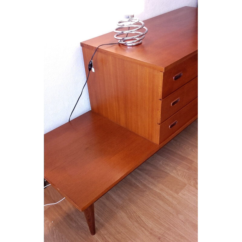 Scandinavian chest of drawers in teak - 1960s