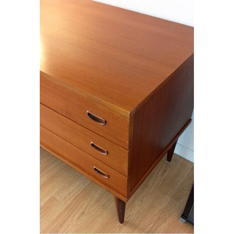 Scandinavian chest of drawers in teak - 1960s