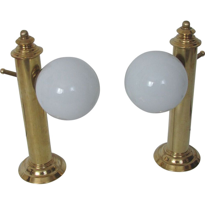 Pair of vintage table lamps, 1960s