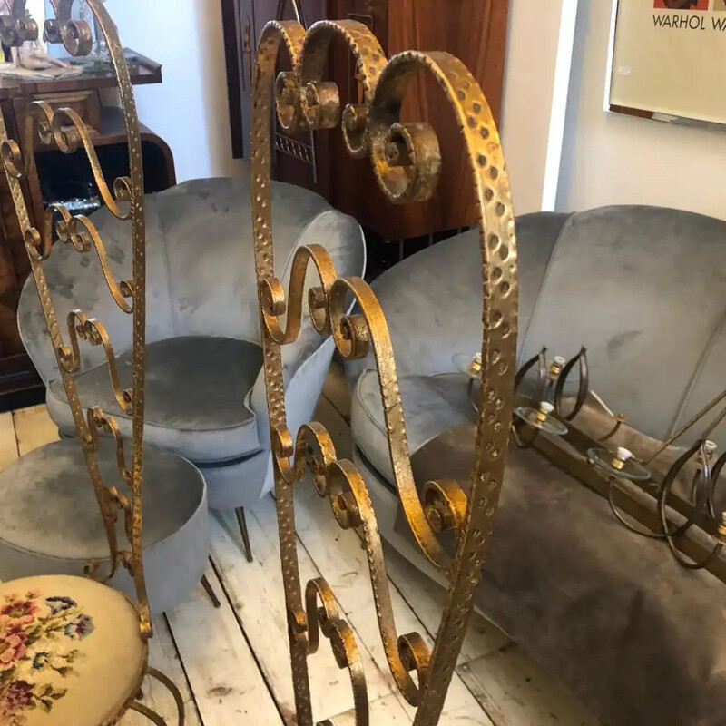 Pair of Mid-Century vanity Chairs 1950s