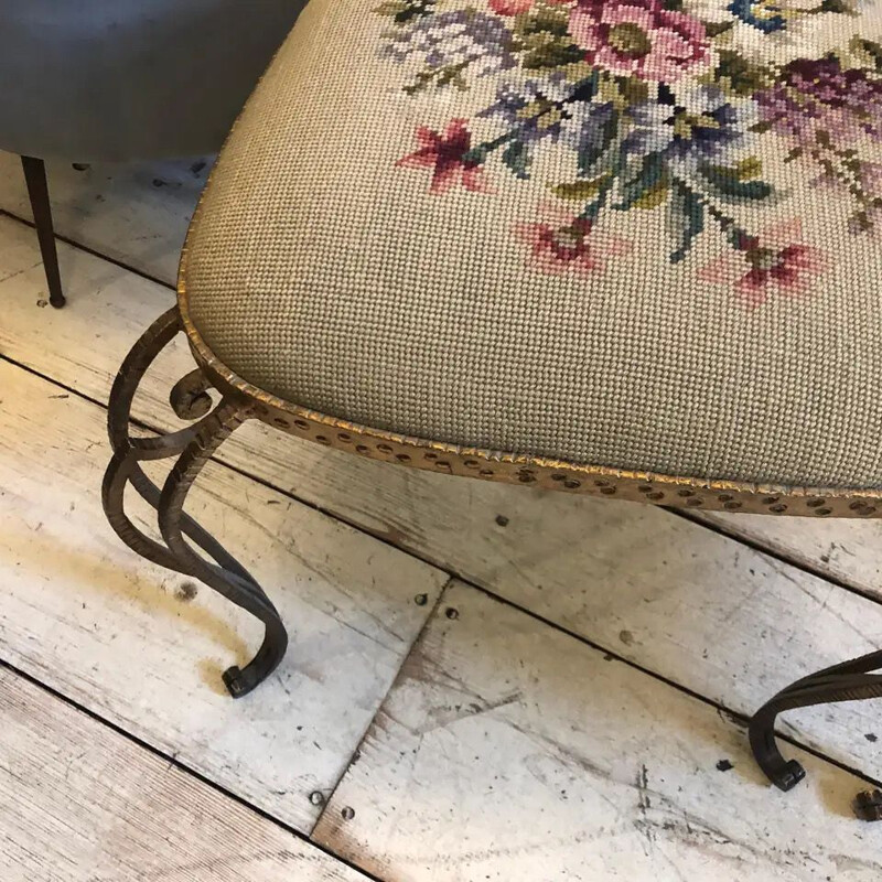 Pair of Mid-Century vanity Chairs 1950s