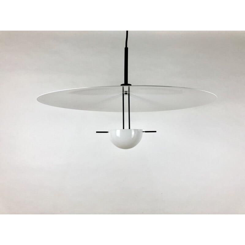 Vintage pendant light by Vico Magistretti for Oluce Italy 1986s