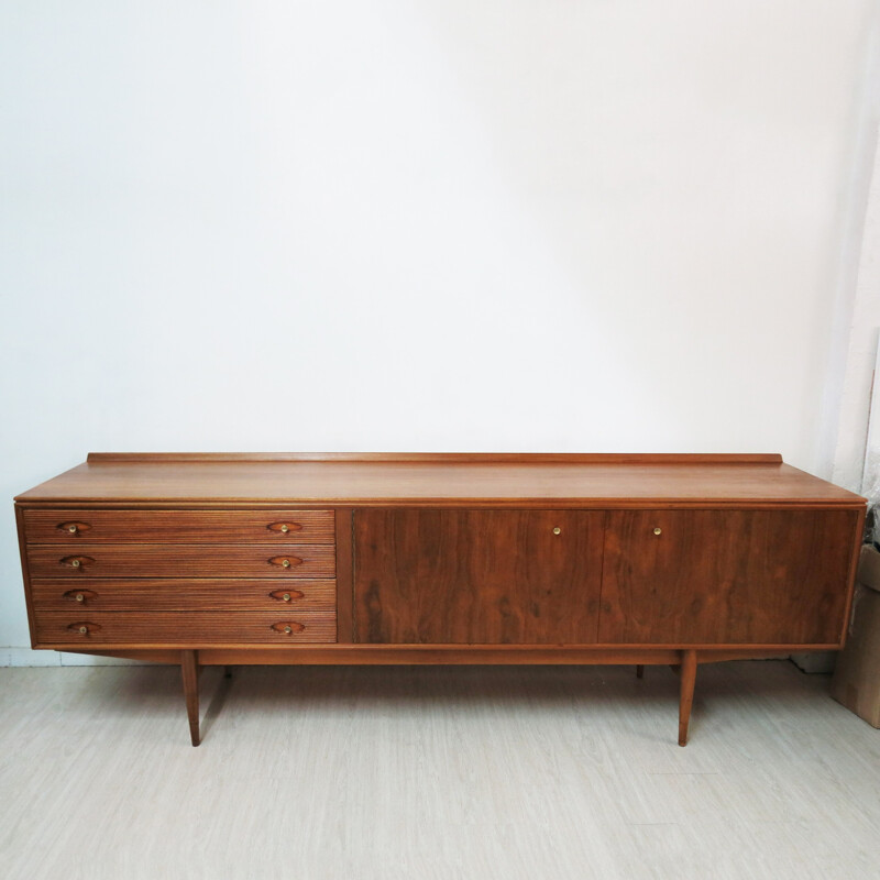 Archie Shine "Hamilton" sideboard in walnut, Robert HERITAGE - 1950s