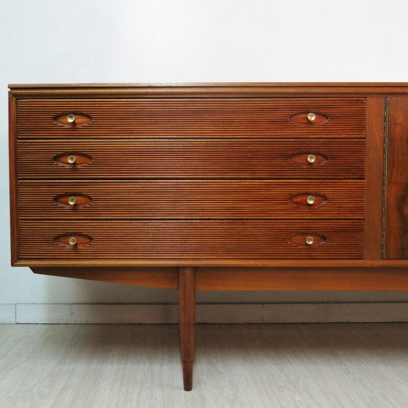 Archie Shine "Hamilton" sideboard in walnut, Robert HERITAGE - 1950s