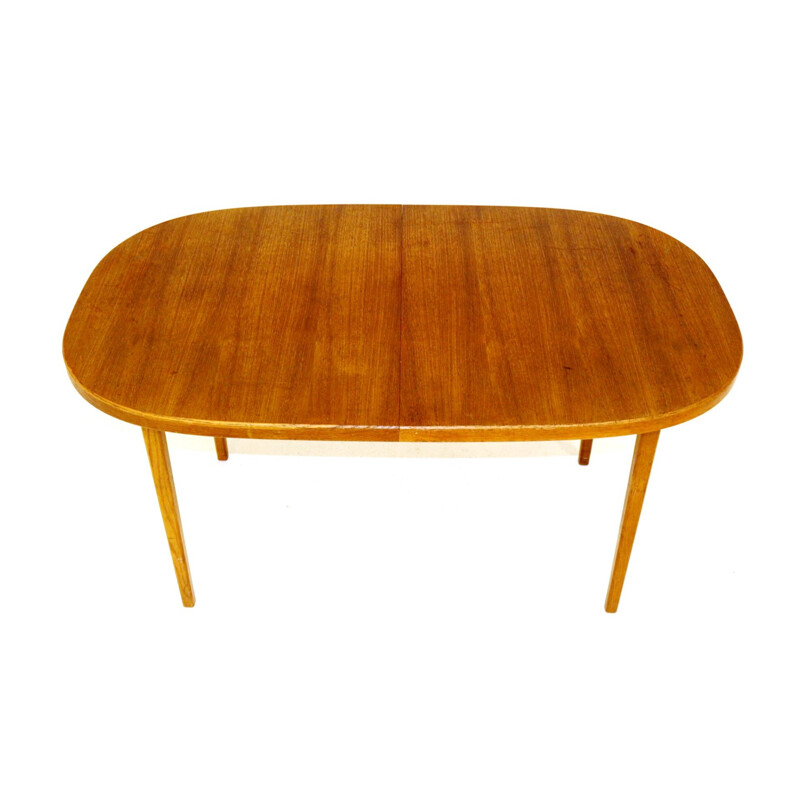 Vintage teak and oak table, Sweden 1960