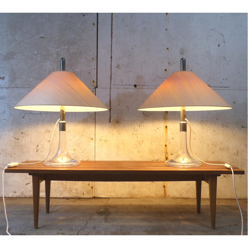 Pair of vintage lamps Ingo Maurer 1960