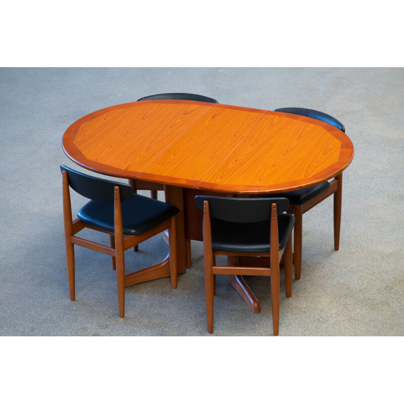 Table vintage, Scandinavie 1960