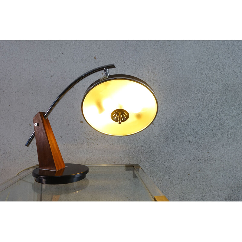 Lampe de table vintage de Lupela 1960