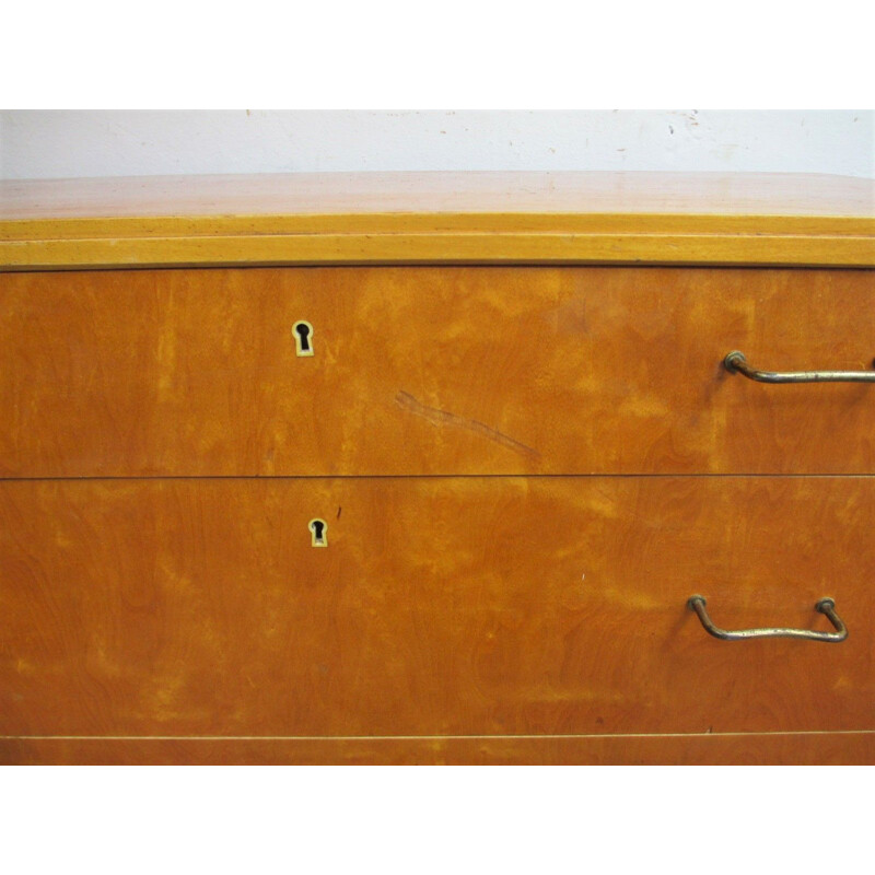 Vintage birch Chest of Drawers 1960s