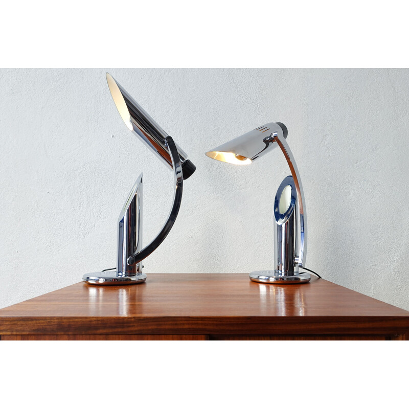 Pair of vintage Tharsis Table Lamp 1973s
