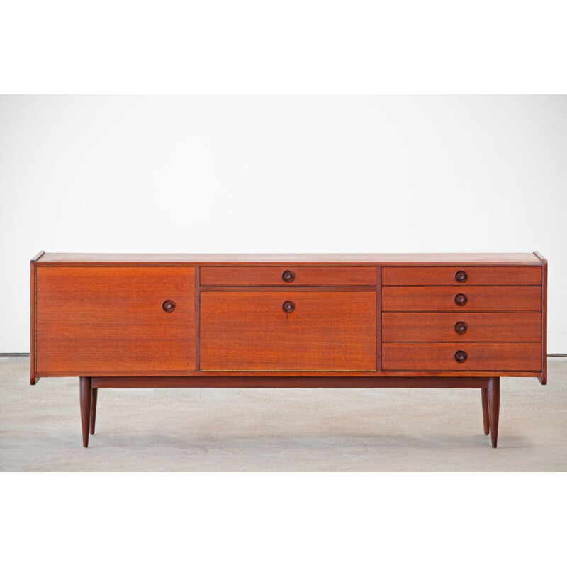 Vintage teak sideboard scandinavian 1960s