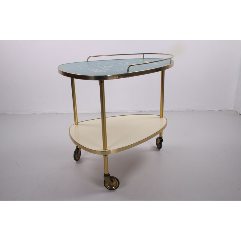 Vintage serve trolley tea trolley 1970s