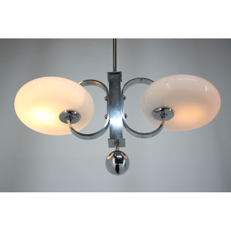 Vintage Bauhaus Chrom Suspenion Frankreich 1930