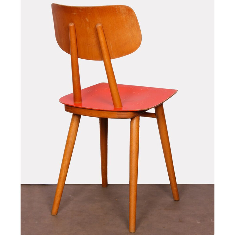 Vintage chair by Ton in 1960s