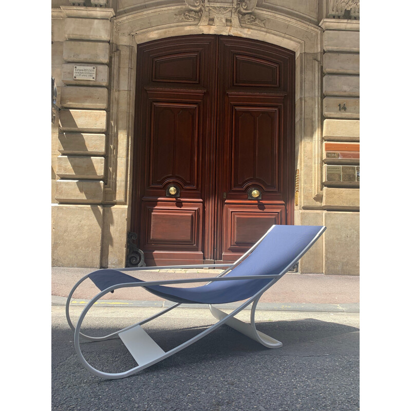 Vintage lounger armchair François Turpin 1933s