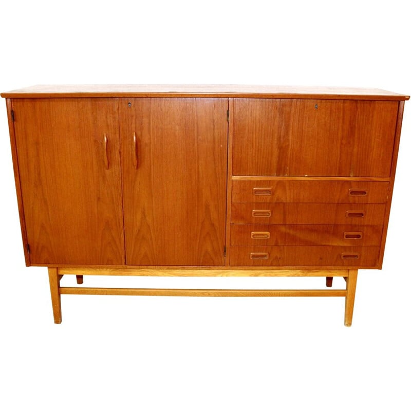 Scandinavian vintage teak sideboard, Sweden 1960