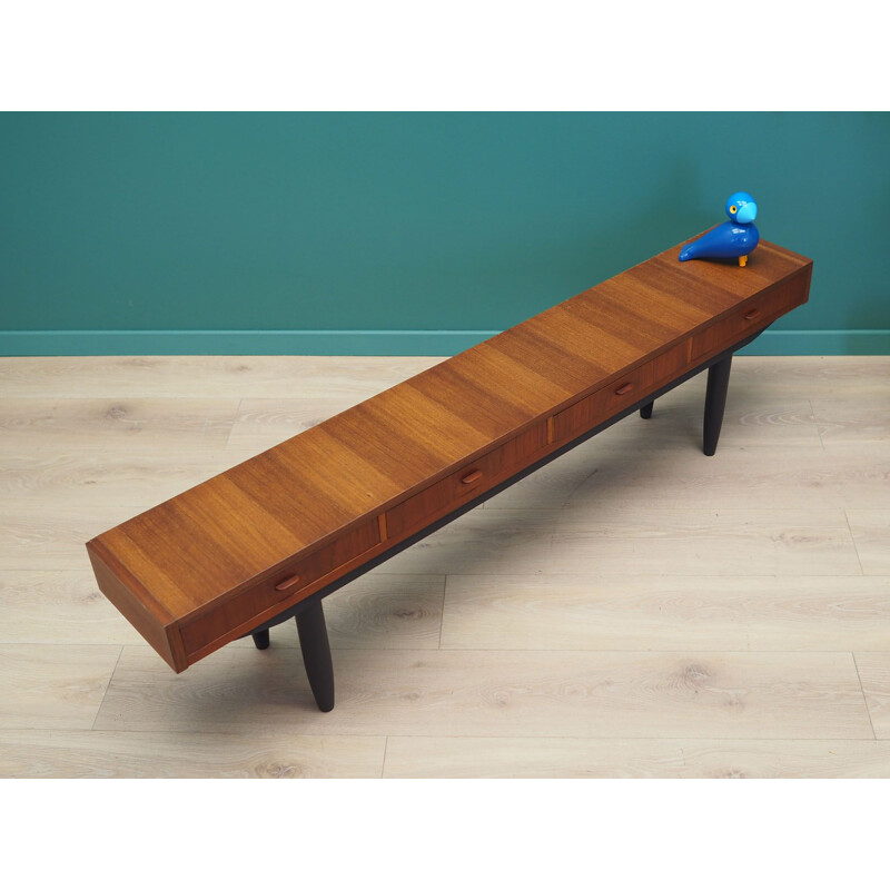 Vintage Teak lowboard Denmark 1960s