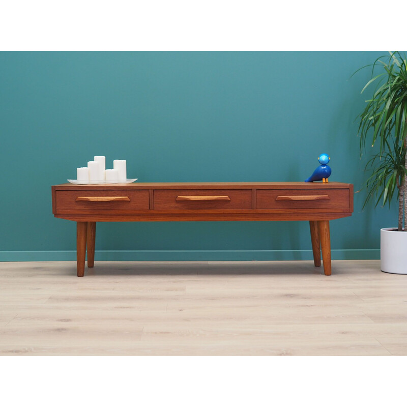 Vintage Teak lowboard Denmark 1970s