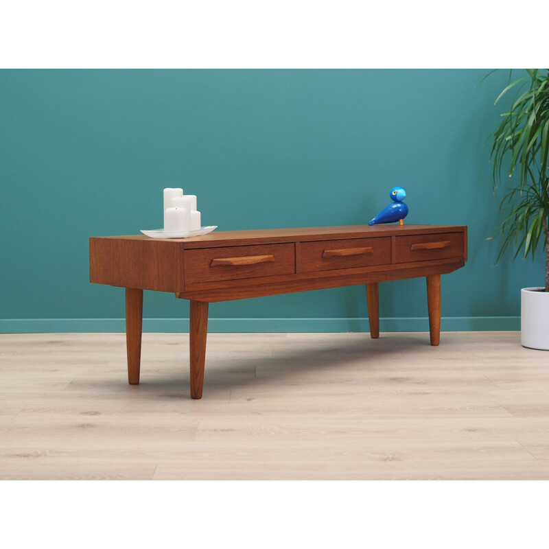 Vintage Teak lowboard Denmark 1970s