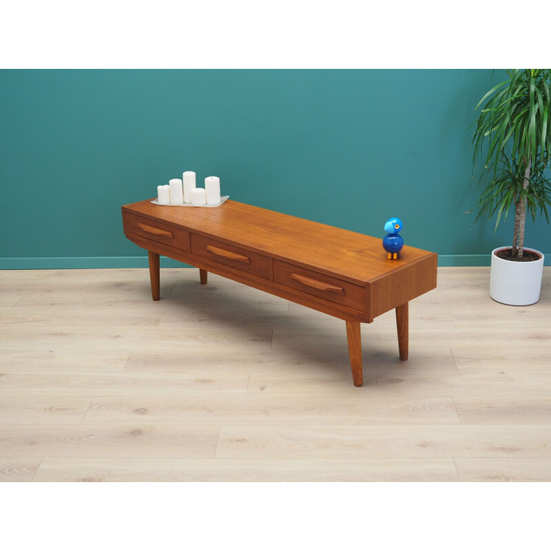 Vintage Teak lowboard Denmark 1970s