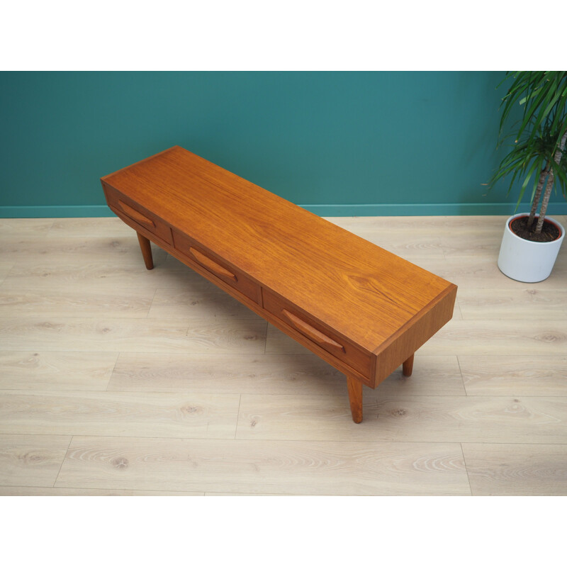 Vintage Teak lowboard Denmark 1970s