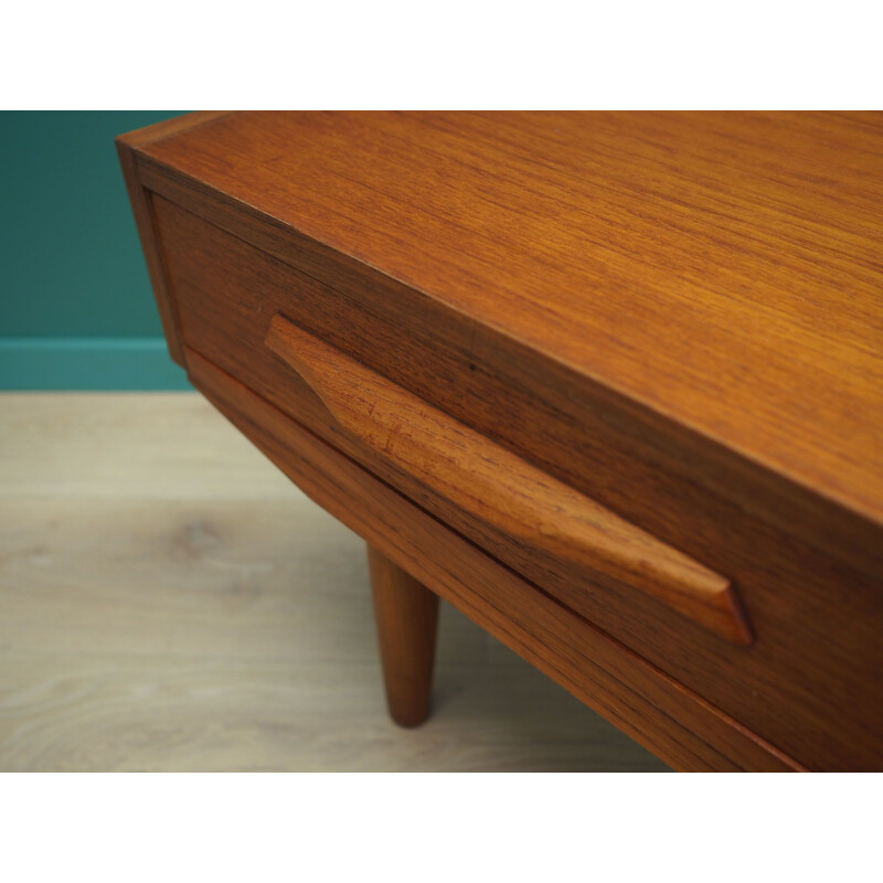 Vintage Teak lowboard Denmark 1970s