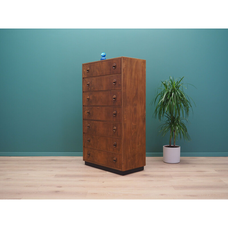 Vintage Alder chest of drawers Denmark 1970s