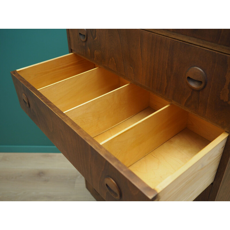 Vintage Alder chest of drawers Denmark 1970s