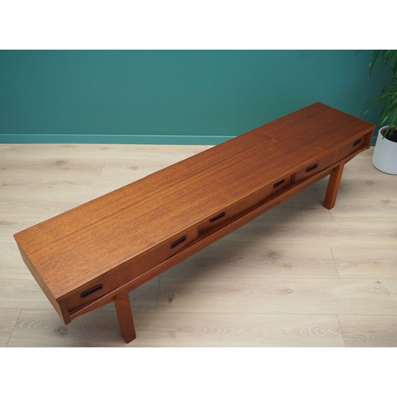 Vintage Teak lowboard Denmark 1960s