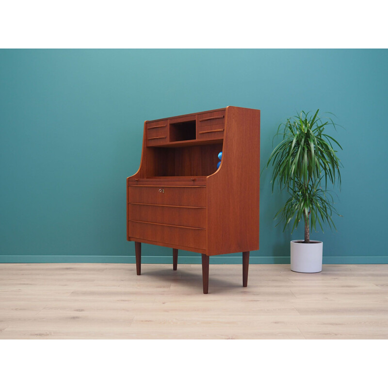 Vintage Teak secretary Swedish Royal Board 1960s