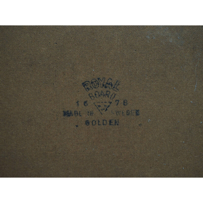 Secrétaire vintage en teck suédois Royal Board 1960