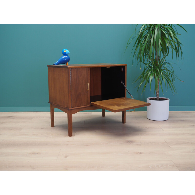 Vintage Walnut cabinet Denmark 1970s