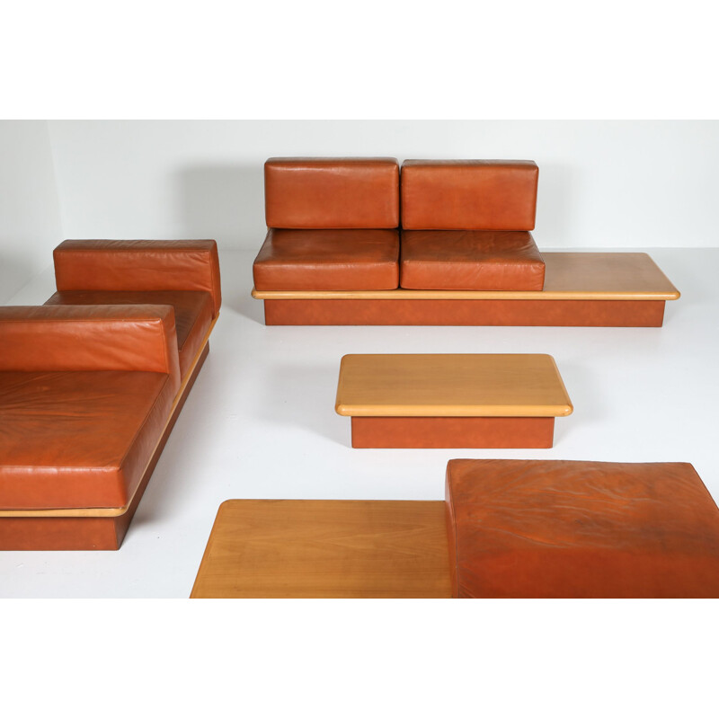 Vintage Mario Marenco seating group Italy 1970s