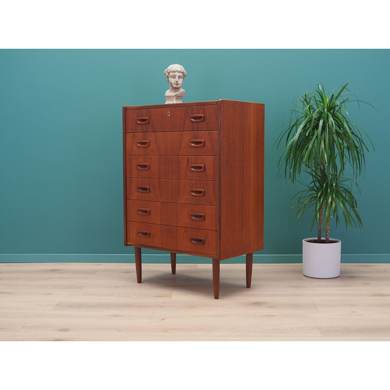 Vintage Teak chest Denmark 1970s