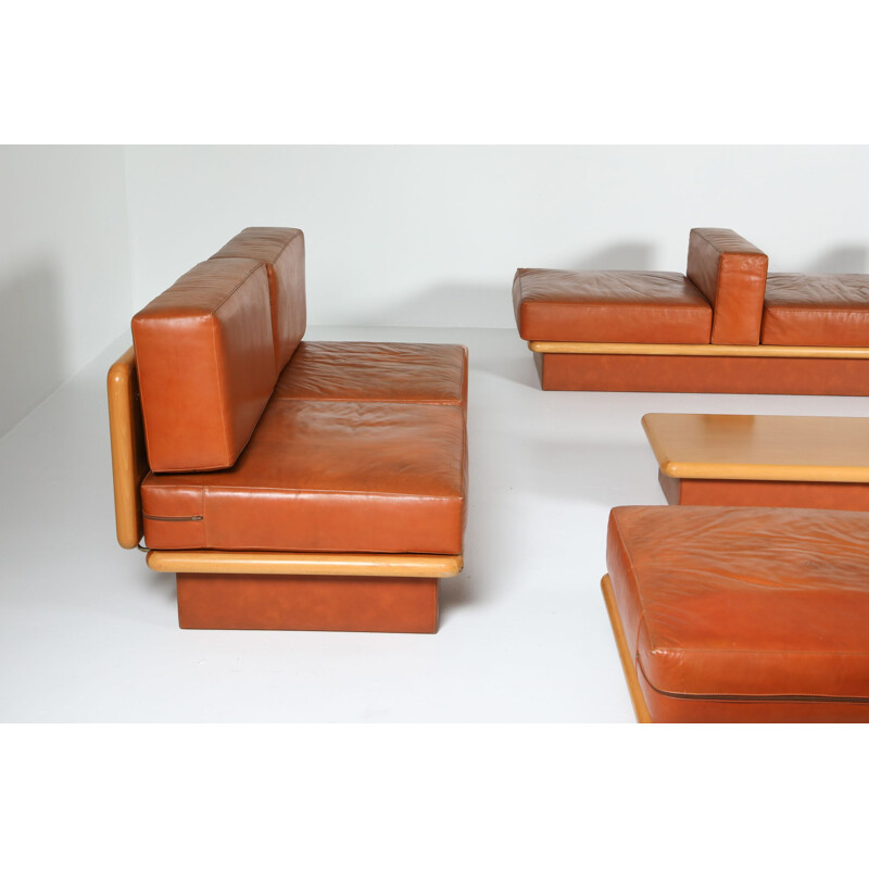 Vintage Mario Marenco seating group Italy 1970s