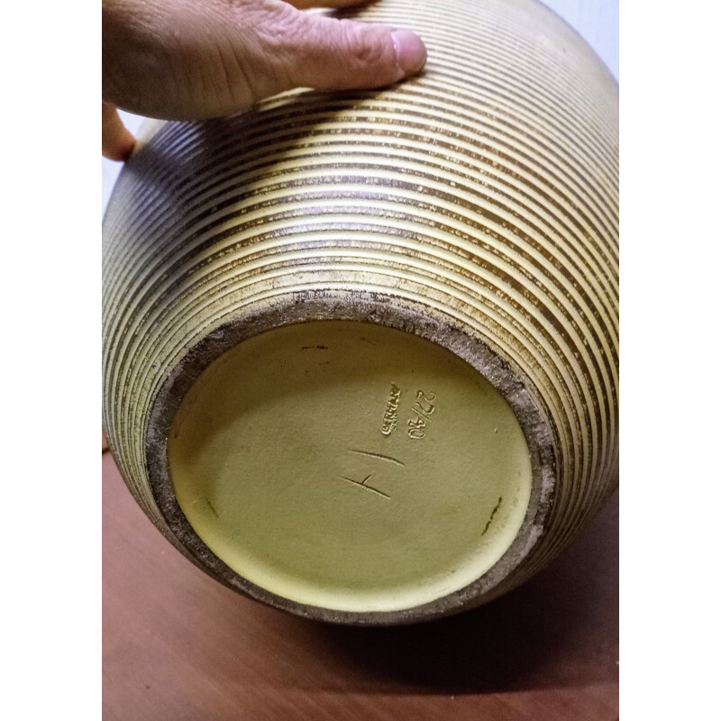 Vintage decorative large ceramic vase