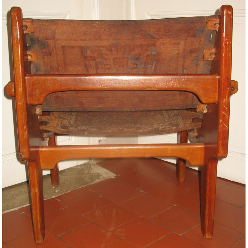 Paire de fauteuils vintage par Angel Pazmino 1960
