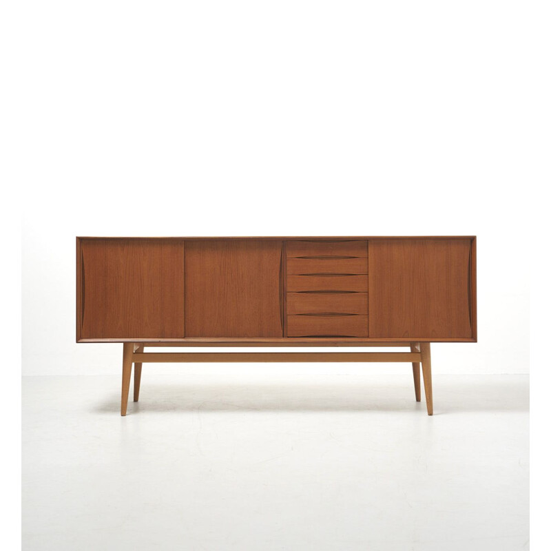 Vintage Sideboard in Teak and Ash Sweden 1960s