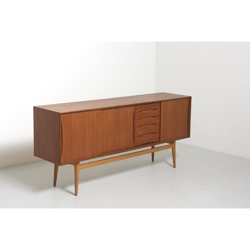 Vintage Sideboard in Teak and Ash Sweden 1960s