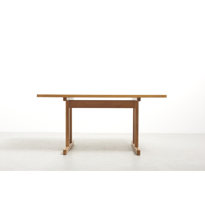 Vintage Dining Table by Borge Mogensen Denmark 1950s