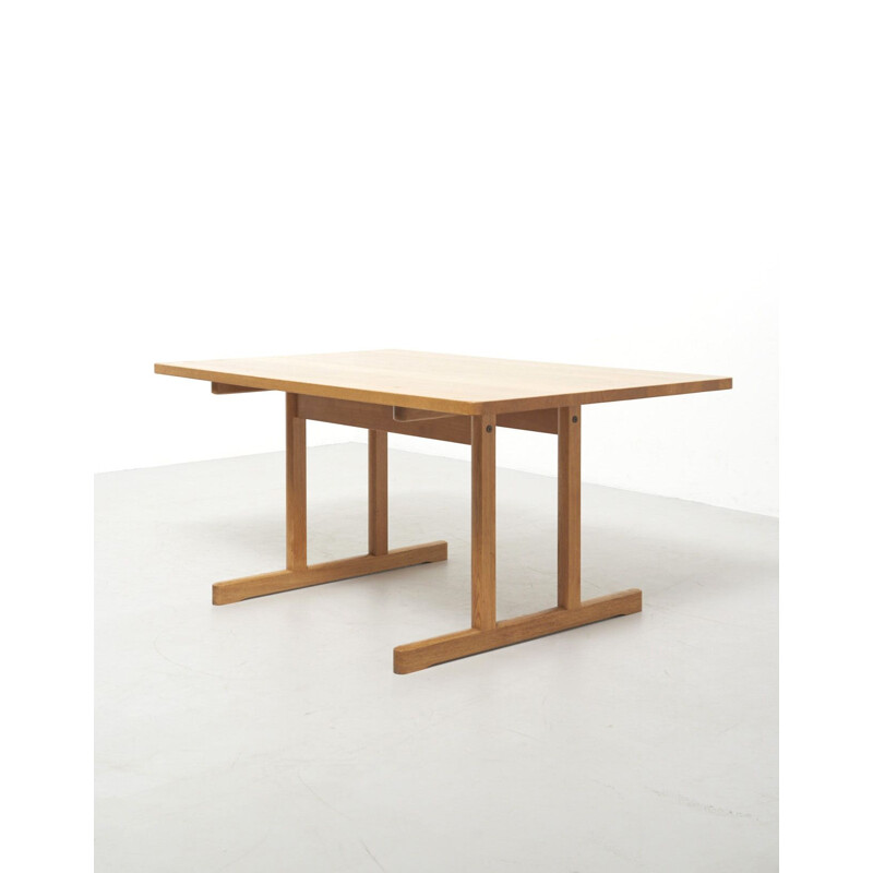 Vintage Dining Table by Borge Mogensen Denmark 1950s