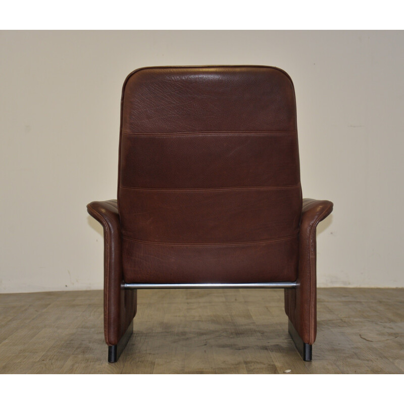 De Sede Ds 50 lounge armchair and ottoman - 1970s