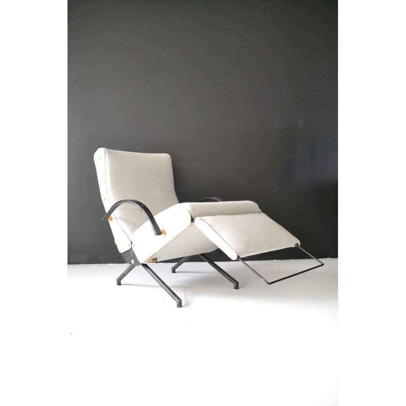 Vintage armchair P40 by Osvaldo Borsani for Tecno 1954