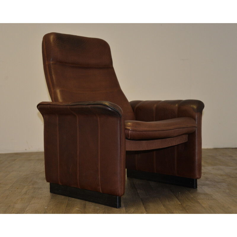 De Sede Ds 50 lounge armchair and ottoman - 1970s