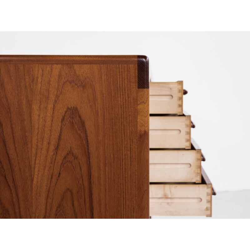 Midcentury sideboard in teak by Johannes Andersen for Silkeborg Danish 1960s