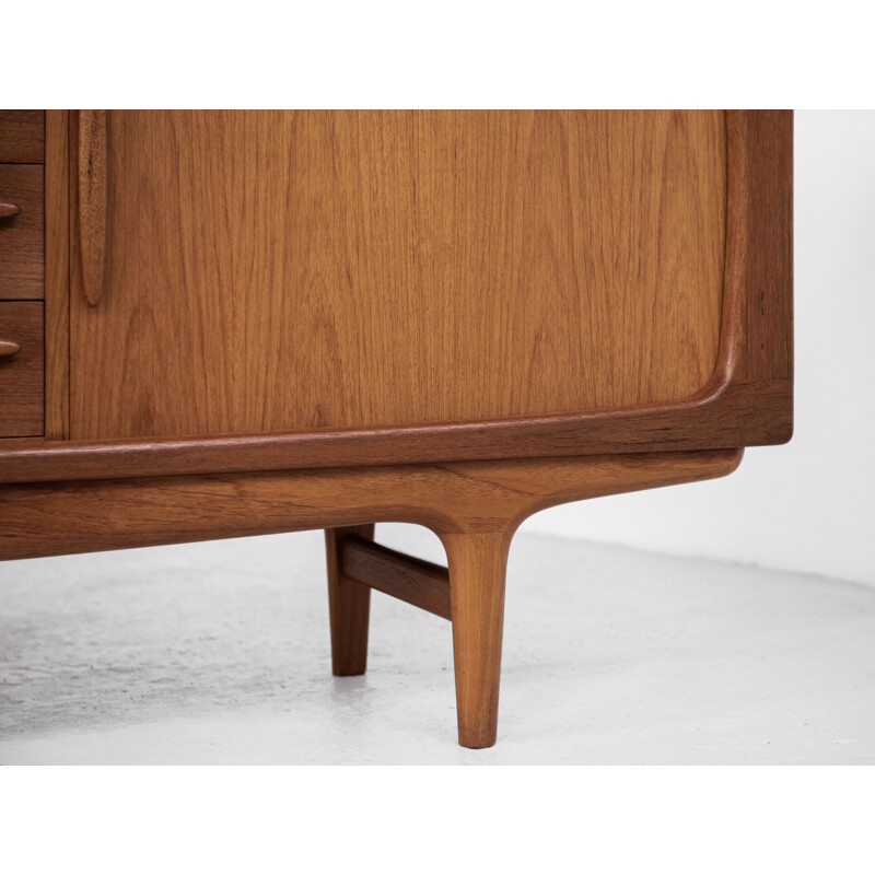 Midcentury sideboard in teak by Johannes Andersen for Silkeborg Danish 1960s