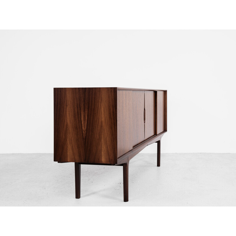 Midcentury sideboard in rosewood by Rosengren Hansen Danish 1960s